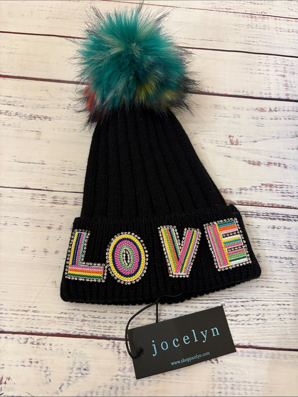 NWT JOCELYN Love Winter Hat